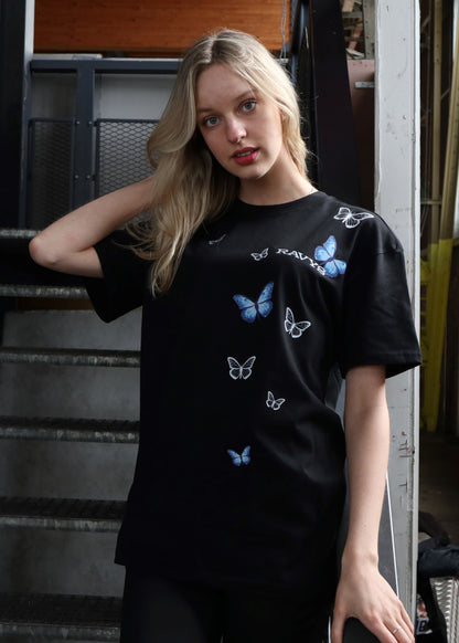 Oversized T-shirt butterfly